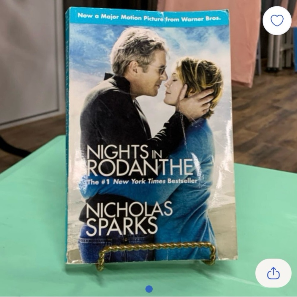 Nights in Rodanthe by Nicholas Sparks Book